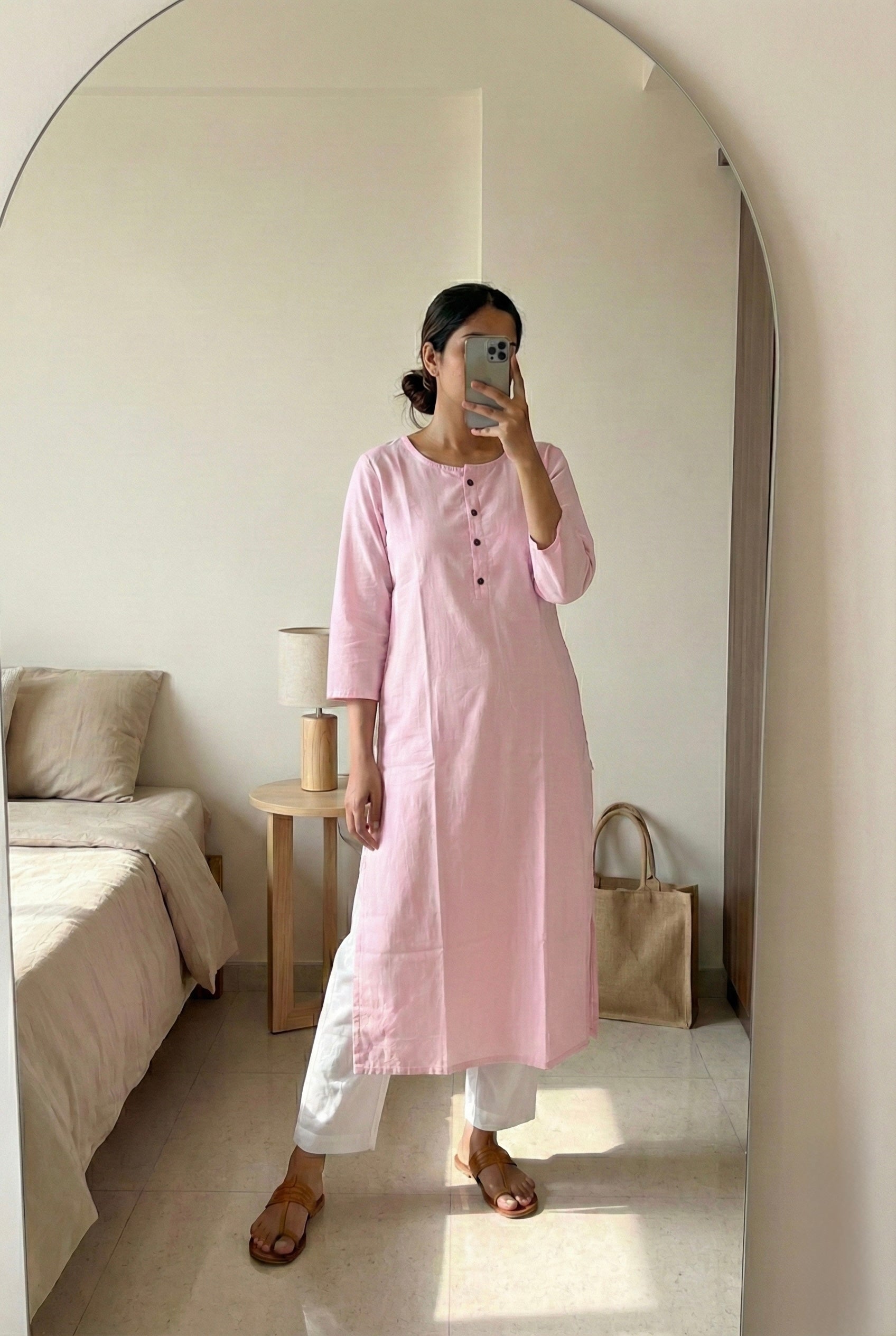 Blush Only Kurta - Daily Essential